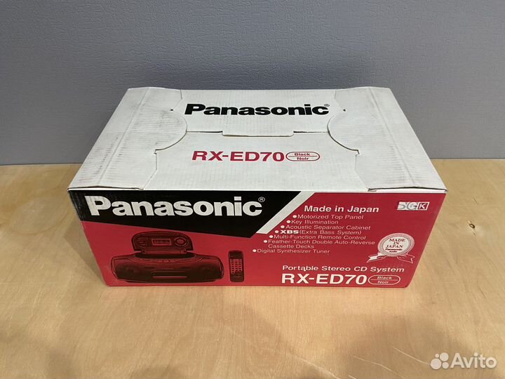 Panasonic RX ED 70 absolute new box top
