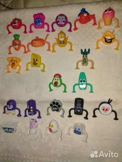 Коллекционные игрушки липперы мини лента