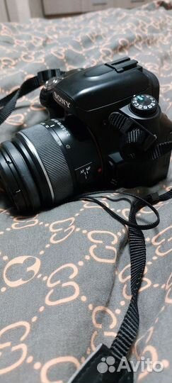 Зеркальный фотоаппарат sony alfa 450