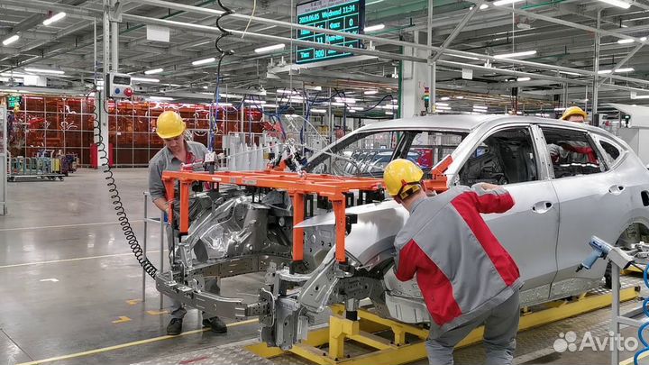 Сборщик автомобилей без опыта (вахта)