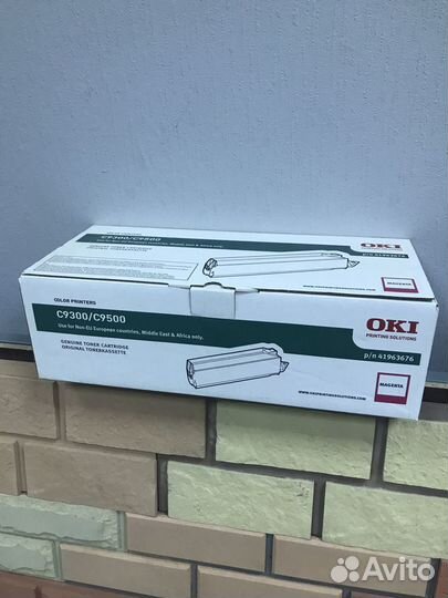 Картридж оки OKI С9300 / 41963676 красный новый