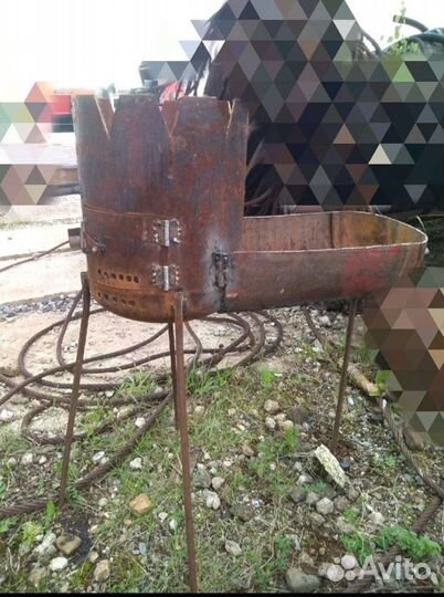 Печь для казана