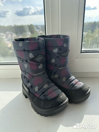 Сапоги зимние для девочки 24