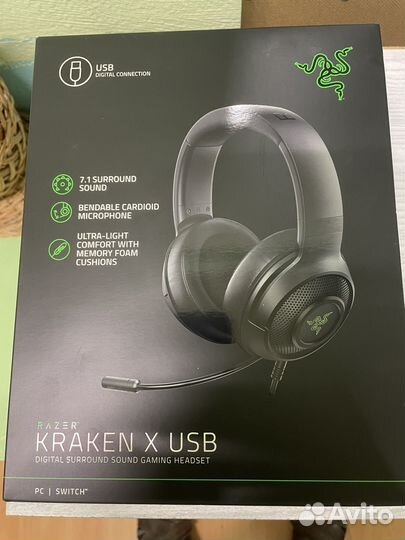 Проводные наушники Razer Kraken X USB