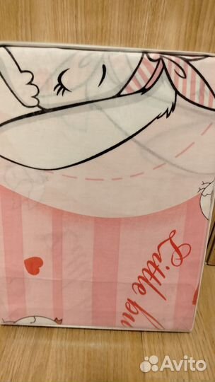 Белье постельное детское новое