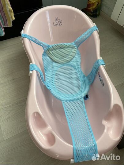 Детская ванночка для купания с горкой