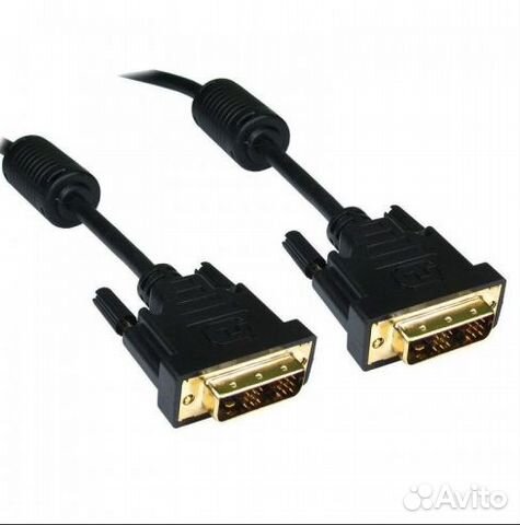 Кабель DVI - DVI 1.8 м штекер DVI-D (Single Link)