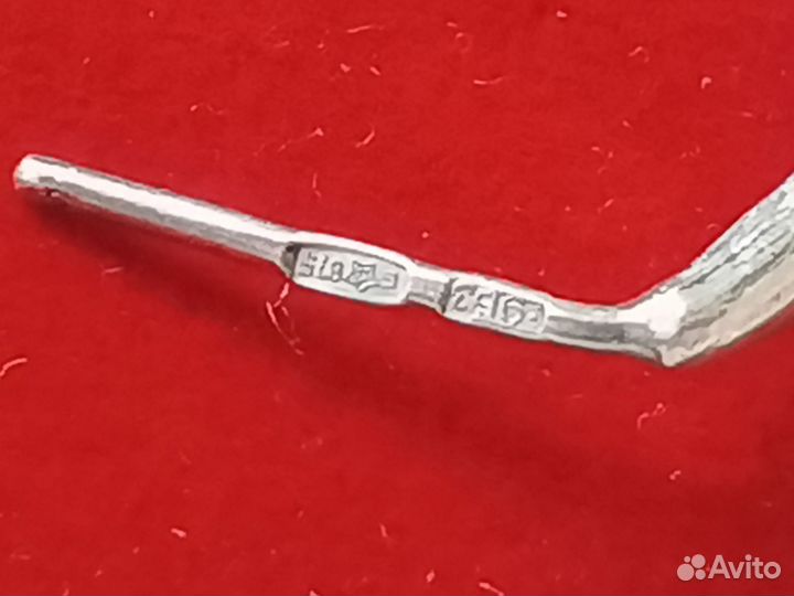 Серьги с бирюзой, серебро 875 пр, винтаж