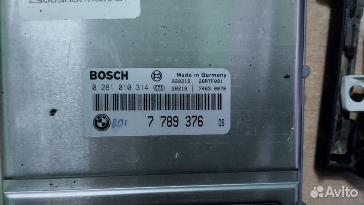 Блок управления двигателем BMW 5 E39 рест. Е39