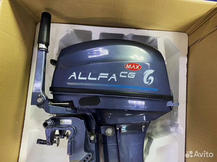 Лодочный мотор Allfa (Альфа) CG T 9.9 Б/у