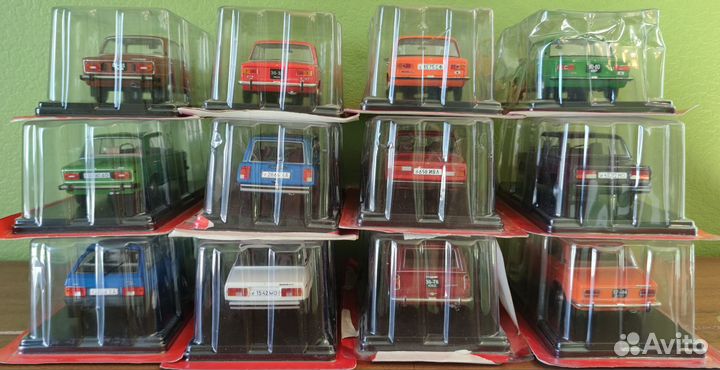 Модель коллекционная ваз жигули лада 1:24 от ашет