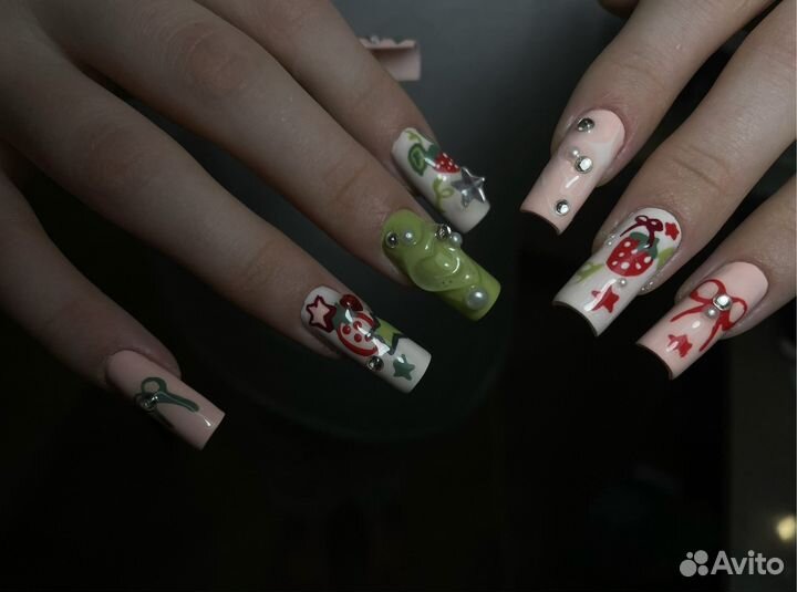 Корейский и крейзи-маникюр
