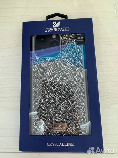 Чехол на iPhone 15 pro max swarovski
