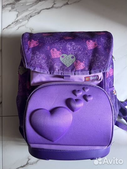 Рюкзак школьный для девочки lego