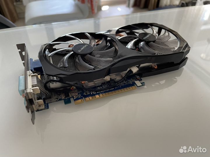 Видеокарта gigabyte Nvidia GeForce GTX 650 Ti