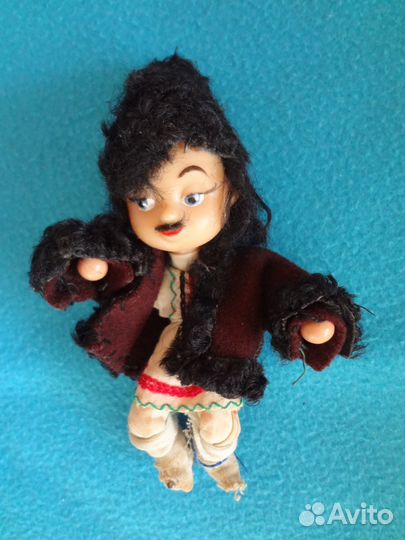 Редкая кукла времен СССР.Ножки и ручки гнутся.К