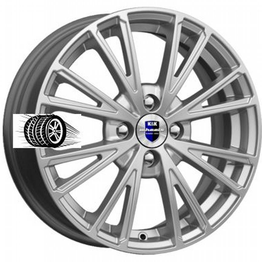 Литые диски K&K 6×R16 4×100