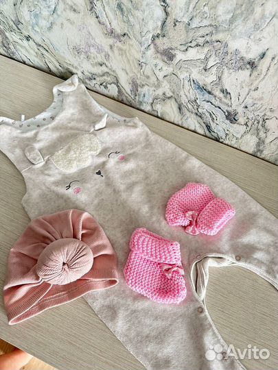 Комбинезон для девочки 68