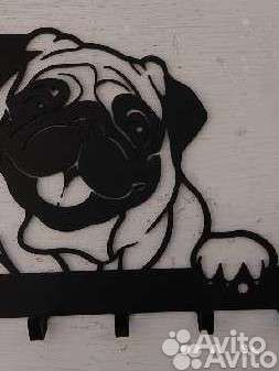 Вешалка, мопс, Camet