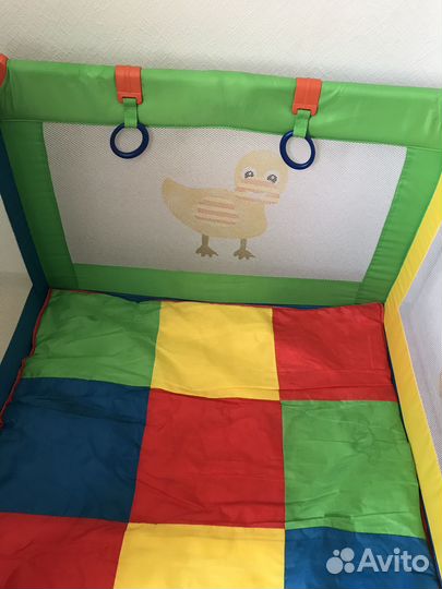 Детский манеж игровой складной б/у