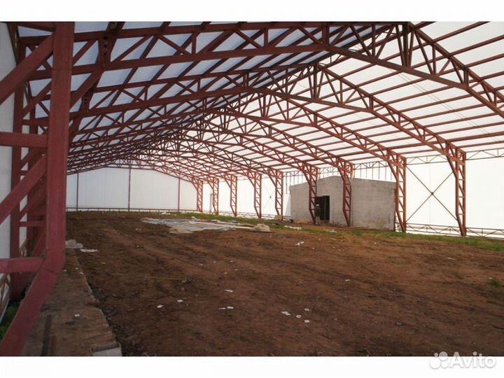 Продажа ангаров из сендвича под ключ, арт:Dxy-7572