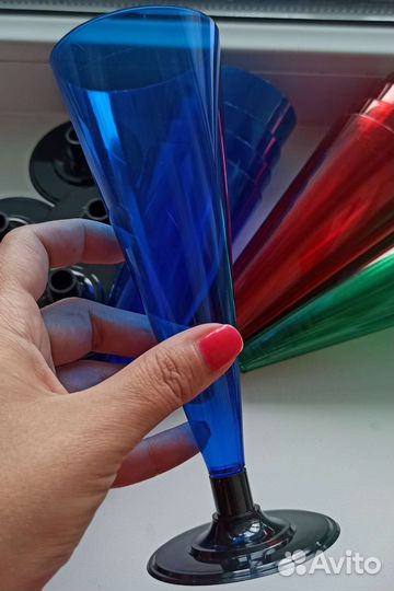 Пластиковые фужеры