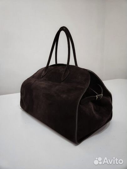 Сумка натуральная замша в стиле the row