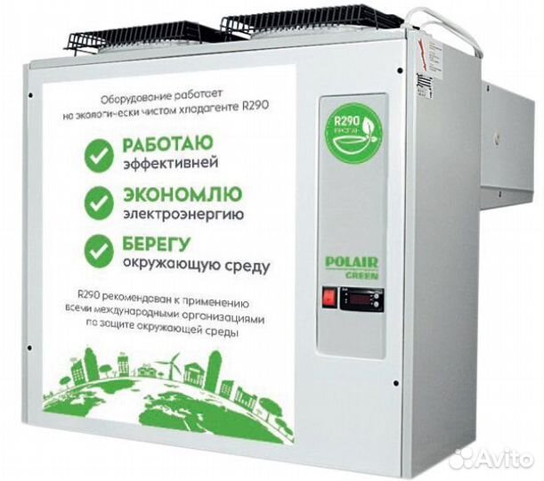 Моноблок polair MB211S green 1117048d