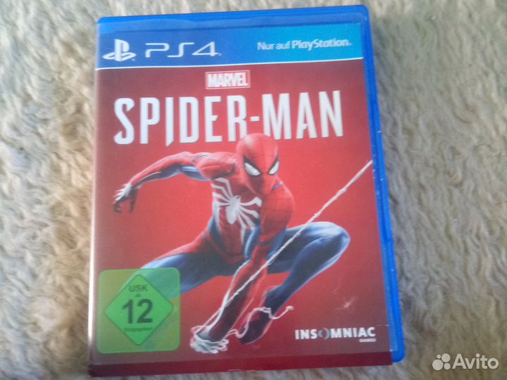 Человек-паук на пс 4 б/у