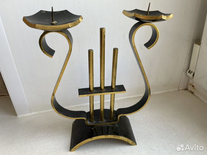 Посвечник лира ретро