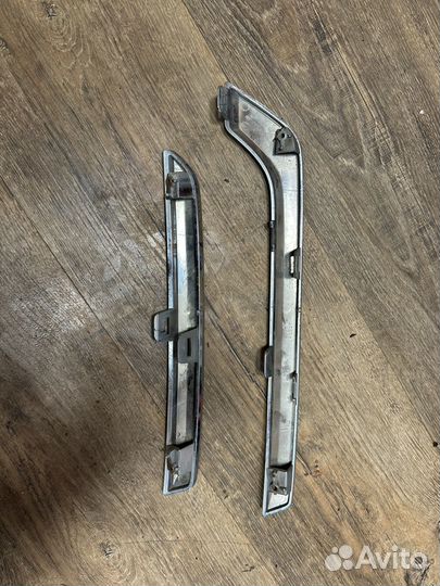 Mitsubishi outlander 3 хром решетки радиатора