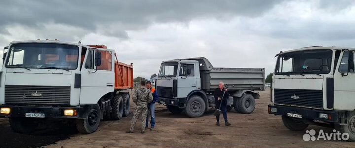 Песок с карьера+доставка сегодня