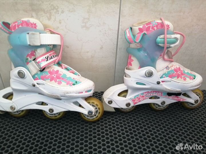 Роликовые коньки детские раздвижные