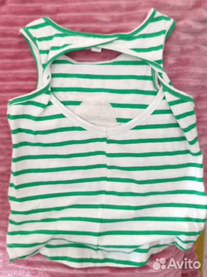 Топ Майка Футболка для девочки с пайетками