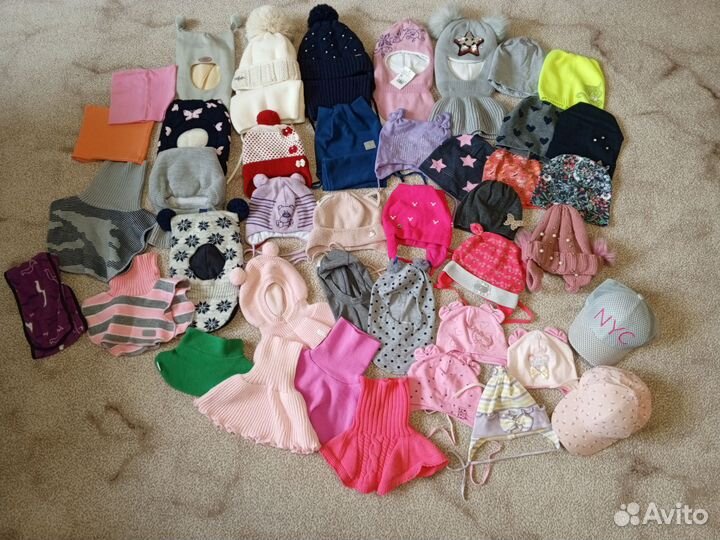 Шапки детские зима/осень/весна