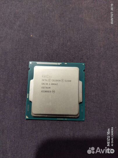 Процессор Intel Celeron G1840 2.8ghz socket 1150