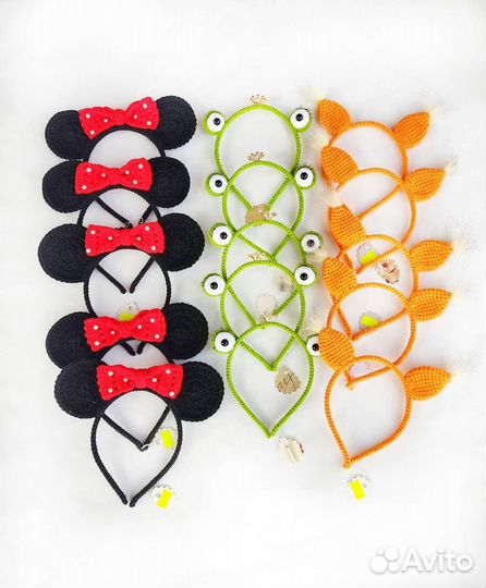 Ободок для волос ручной работы