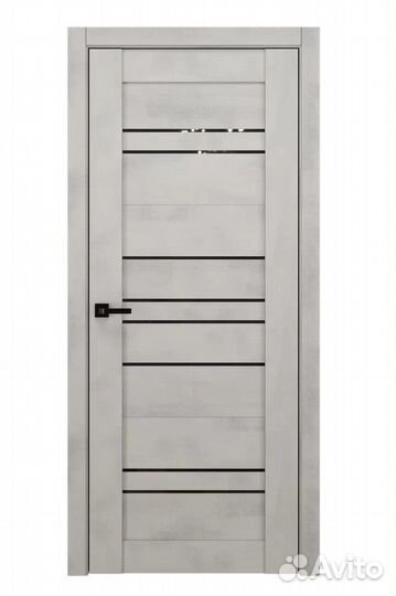 Дверь Tandem 6-лч крем бетон 60 (3440605-Астр)