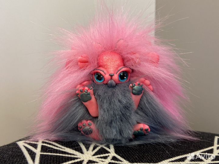 Игрушки ручной работы в смешанной технике