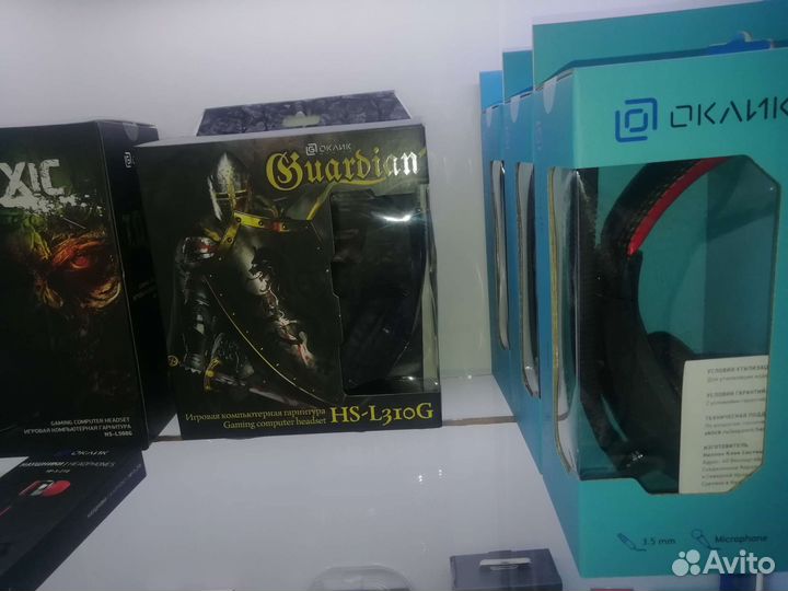 Игровые наушники, клавиатура,мышки