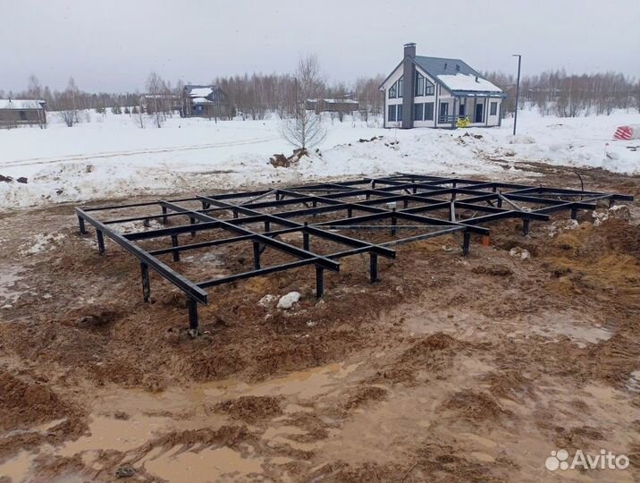 Винтовые сваи под ключ