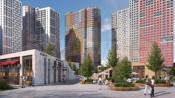 4-к. апартаменты, 86,1 м², 9/30 эт.