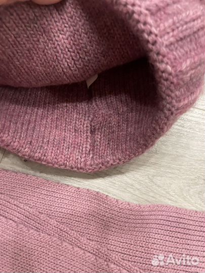 Комплект шапка, шарф