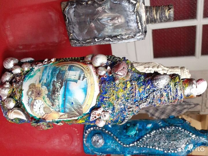 Бутылки интерьерные