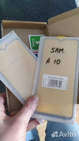 Защитное стекло на samsung galaxy A10
