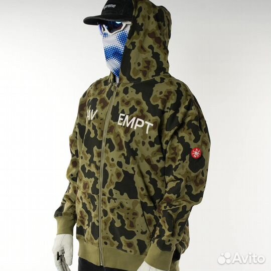 Зип худи cavempt камуфляж