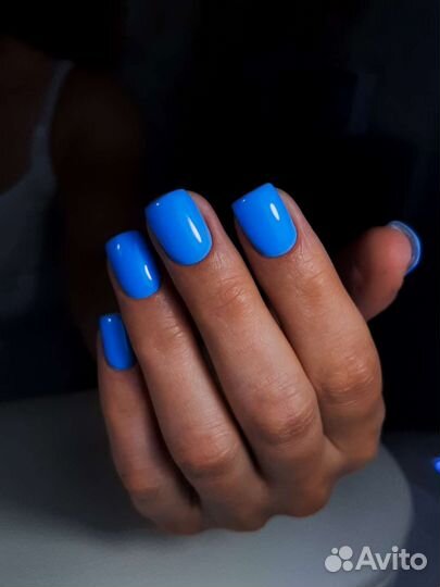 Маникюр с покрытием гель-лак, Наращивание ногтей