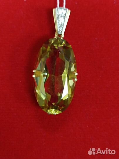 Золотой кулон подвеска 750 пробы. СССР