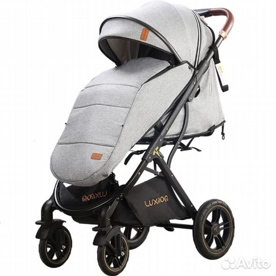 Прогулочная коляска Luxmom 609 Grey