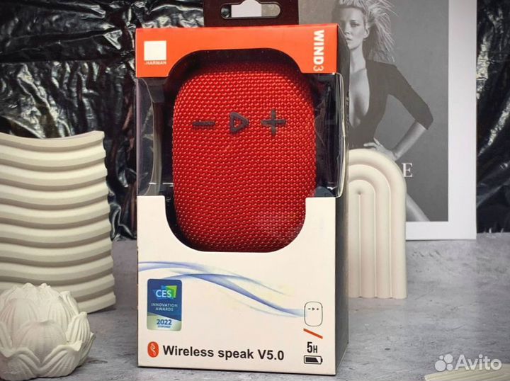 Колонка Jbl Wind красная